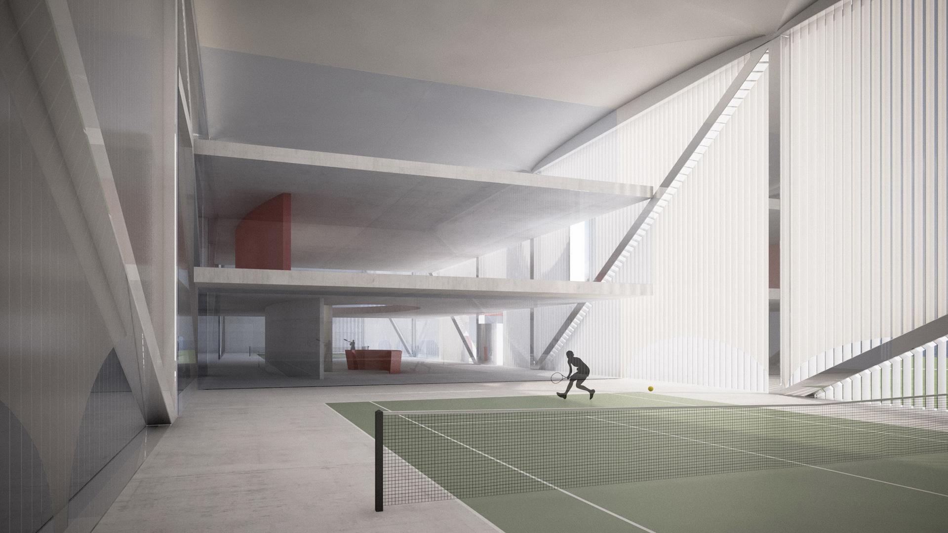 OHA - 708 BAXI TENNIS CLUB 14 - Office For Heuristic Architecture